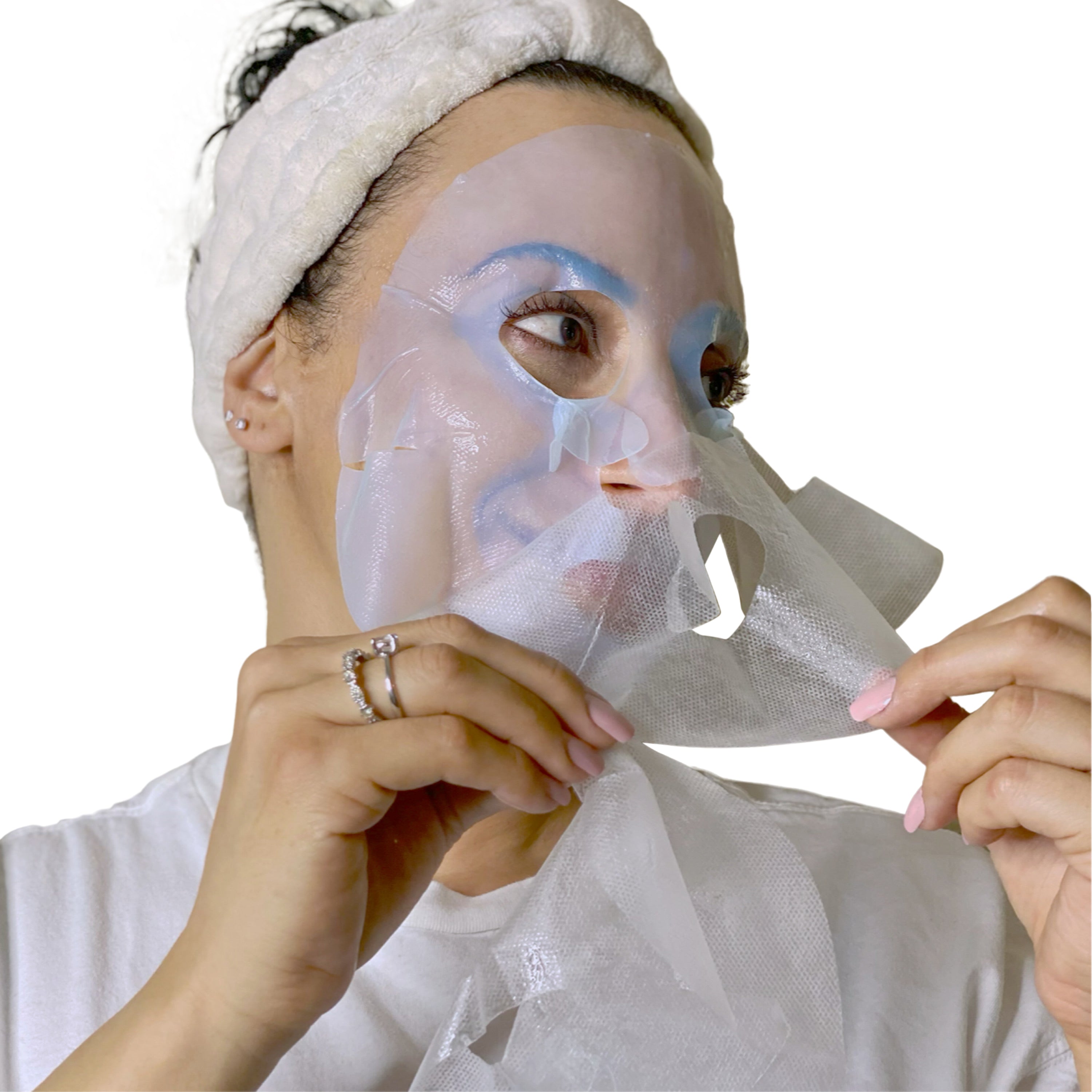 using Hydra+ Deep Moisture Face Mask