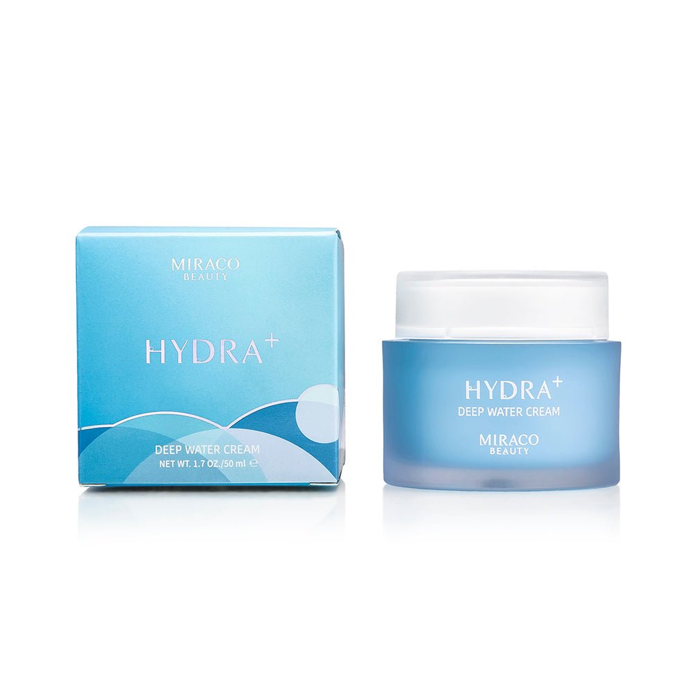 Hydra+ Deep Water Cream and it clean packaging